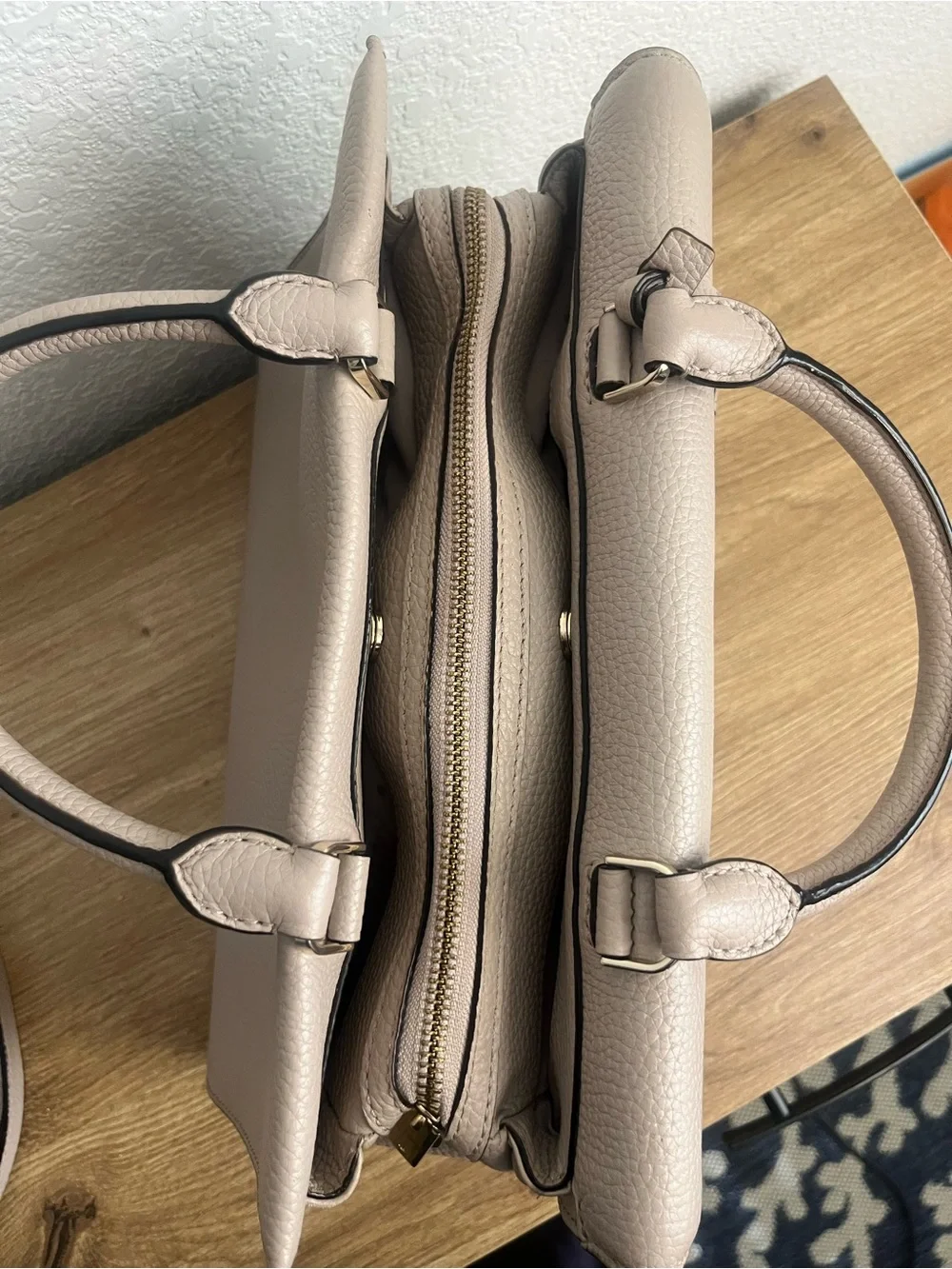 Kate Spade Carolyna Pebbled Leather Satchel WKRU4611 + Dust Bag